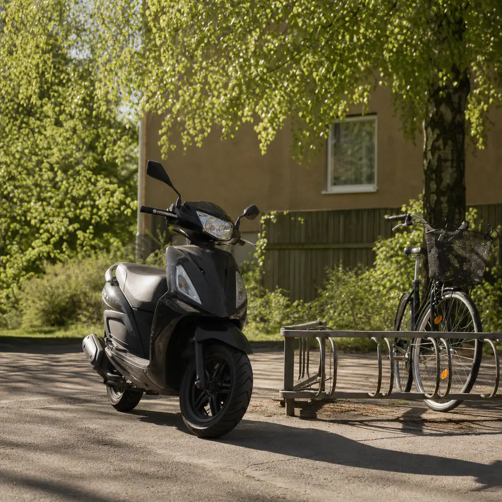 Halvförsäkring moped pris 2026 — mellannivå för stöld- och brandskydd