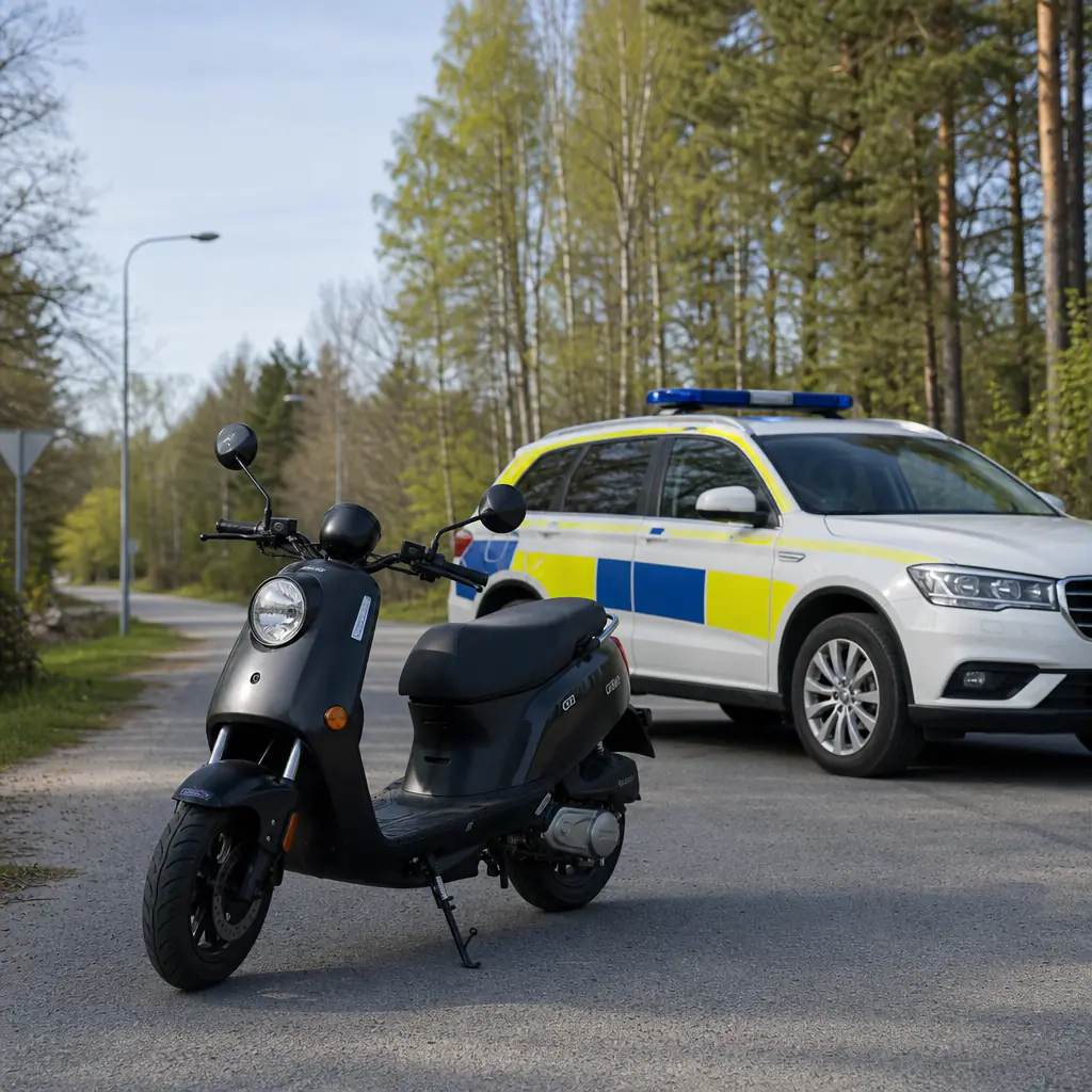Krav på trafikförsäkring för moped enligt trafikskadelagen