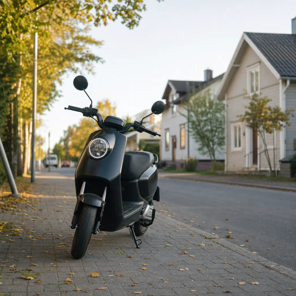 Peugeot Vivacity 50 försäkring — fransk stadsscooter
