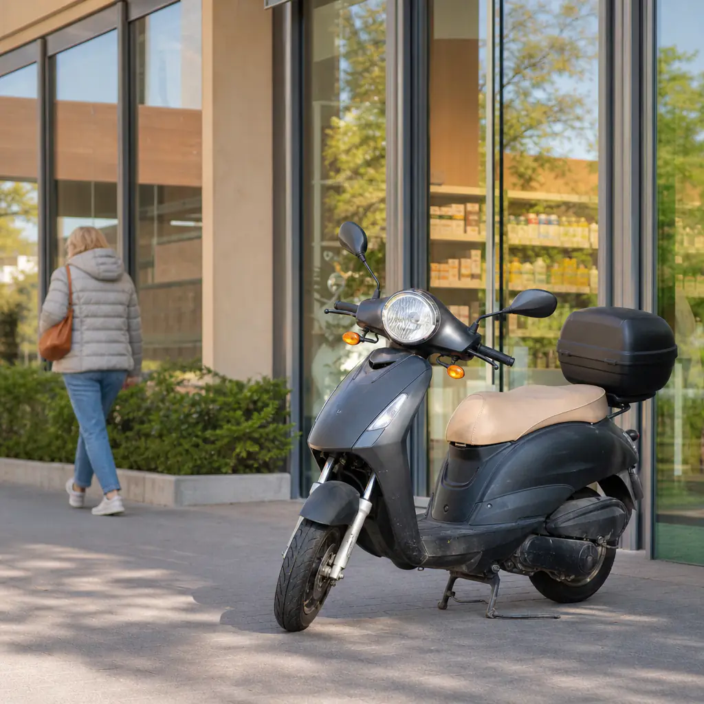 Piaggio Zip 50 försäkring — klass 1-moped