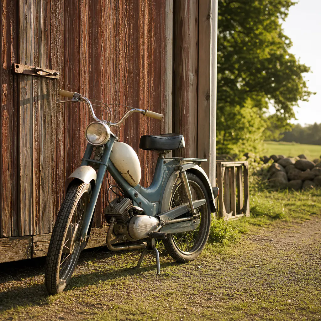 Puch Maxi försäkring — klass 2 veteranmoped