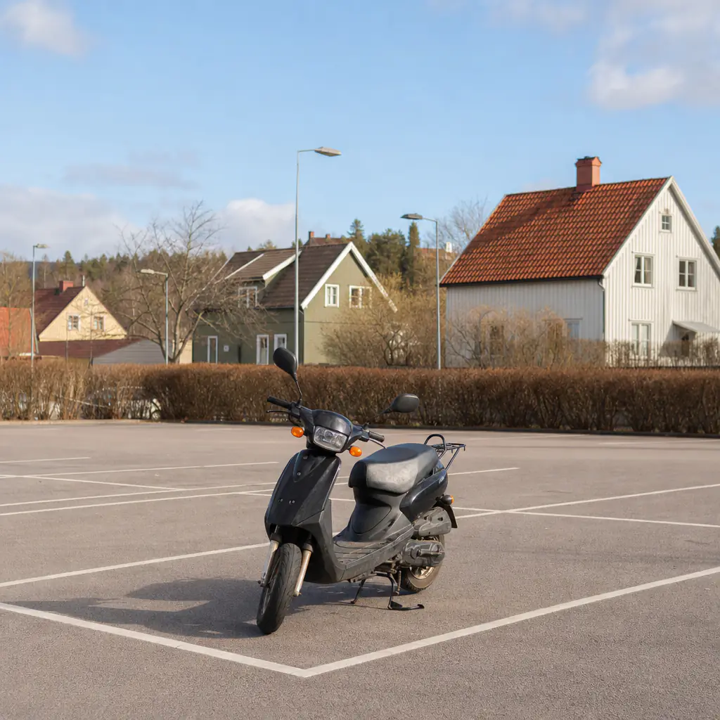 Trafikförsäkring moped pris 2026 — kostnad för klass 1 och klass 2