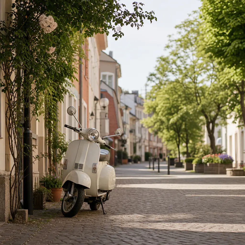 Vespa Primavera försäkring — klass 1-moped i Sverige