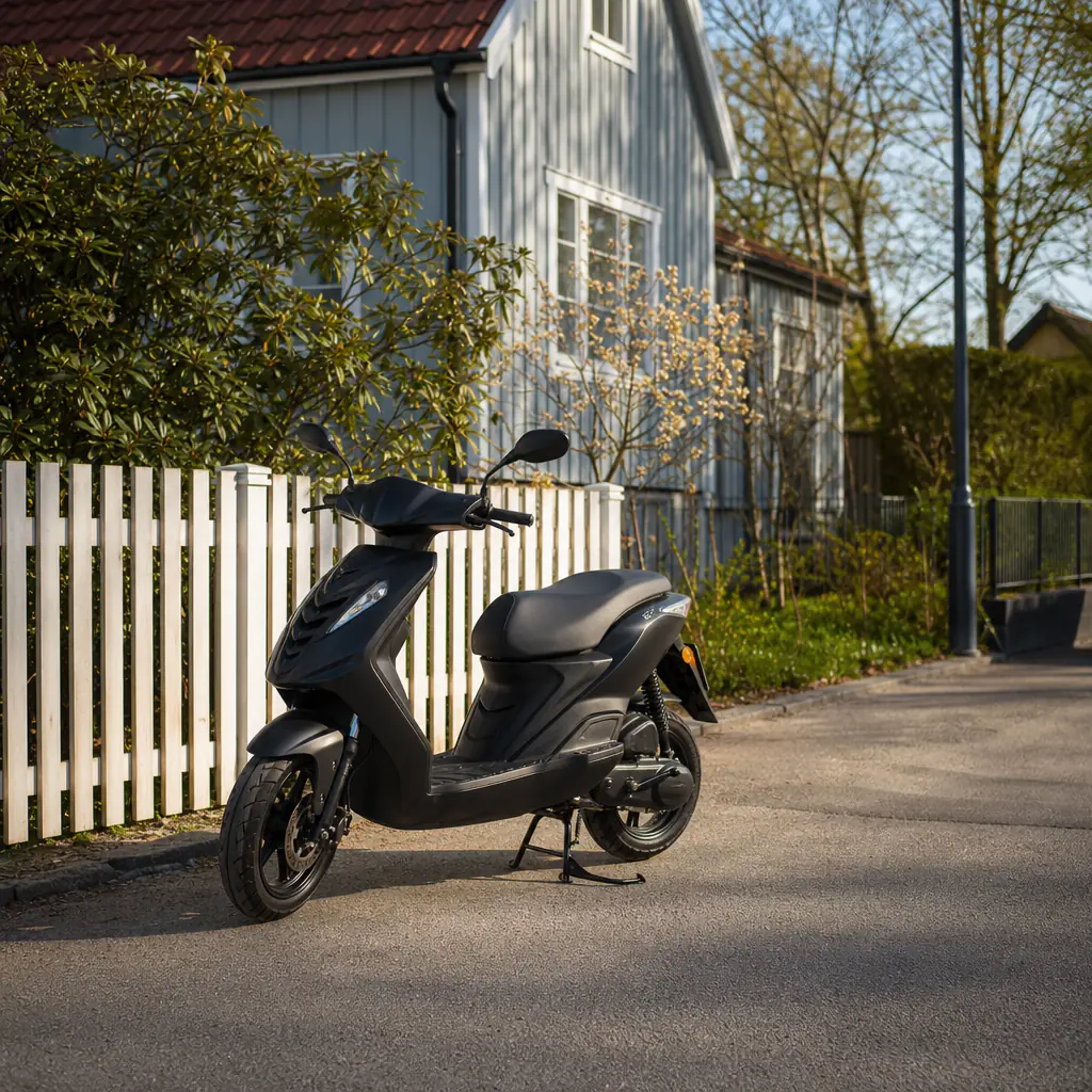 Viarelli försäkring — svensk moped i klass 1 och klass 2