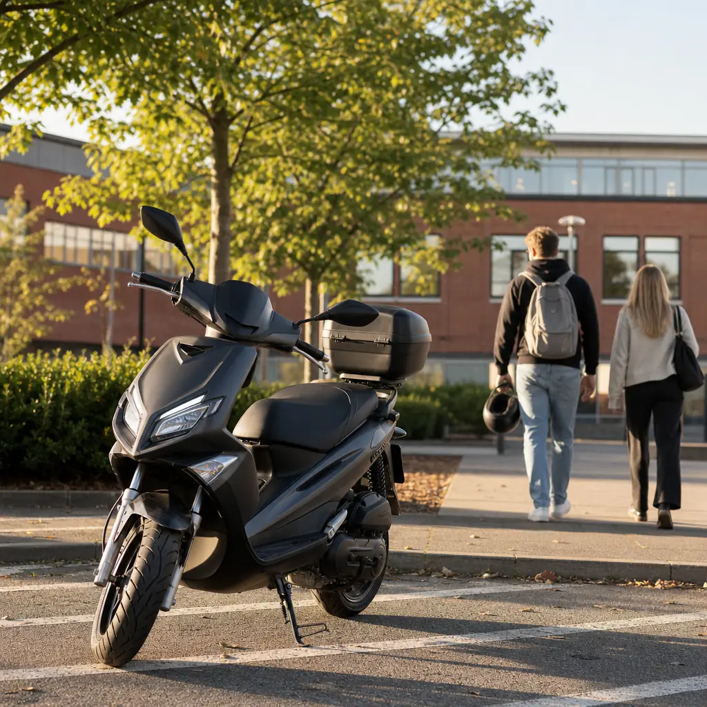 Yamaha Aerox 50 försäkring — sportscooter klass 1